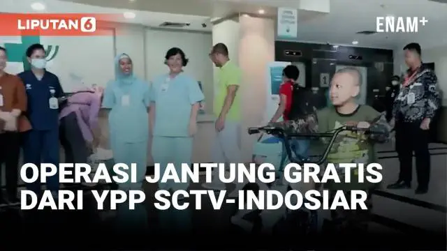 Yayasan Pundi Amal Peduli Kasih (YPP) SCTV-Indosiar memberikan bantuan operasi jantung gratis pada seorang anak pedagang cilok dari Garut Jawa Barat yang menderita kelainan jantung. Kini sang anak telah pulih dan diperbolehkan pulang.