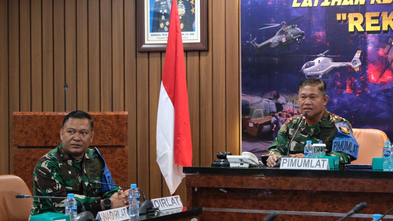 FOTO: Pangkoopsudnas Buka Latihan Reksa Siaga Kodau I 2026