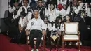 Selama 150 menit, para capres melaksanakan debat perdana. (Liputan6.com/Faizal Fanani)