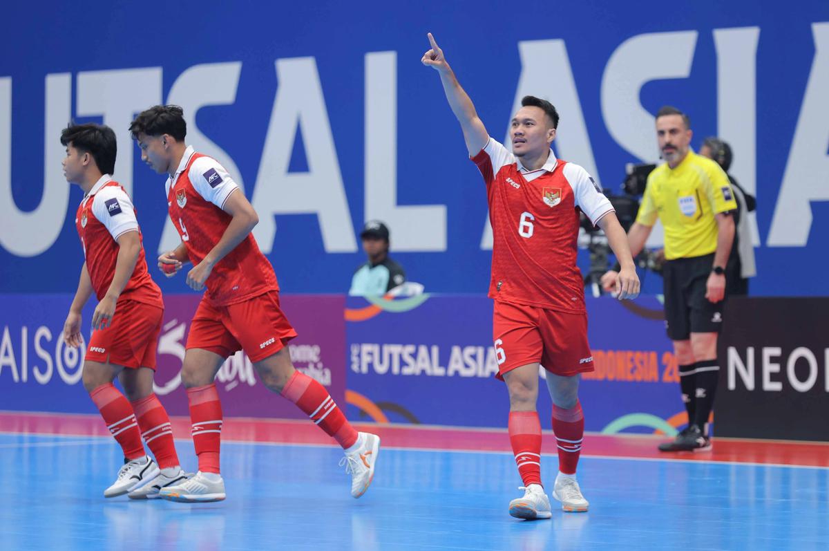 FOTO: Timnas Futsal Indonesia Juara Grup A Piala Asia Futsal 2026