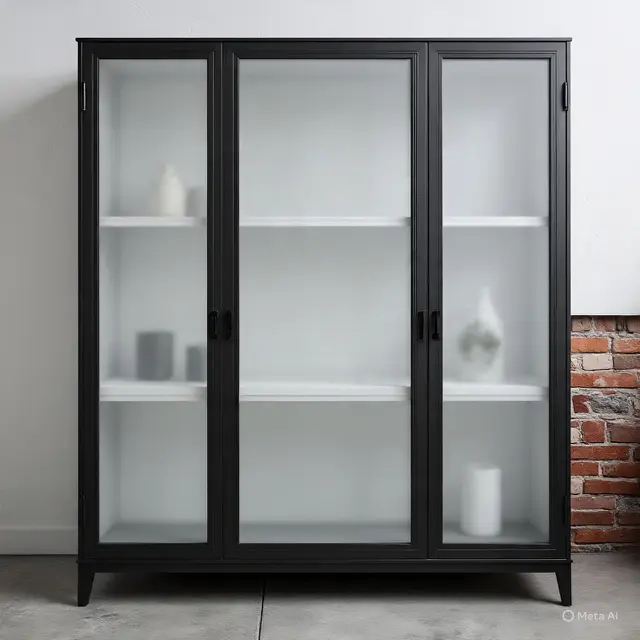 Lemari Kaca Hias Model Terbaru