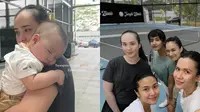 Potret Pamela Bowie Tenis Sambil Momong Bayi (Sumber: Instagram/pammybowie)