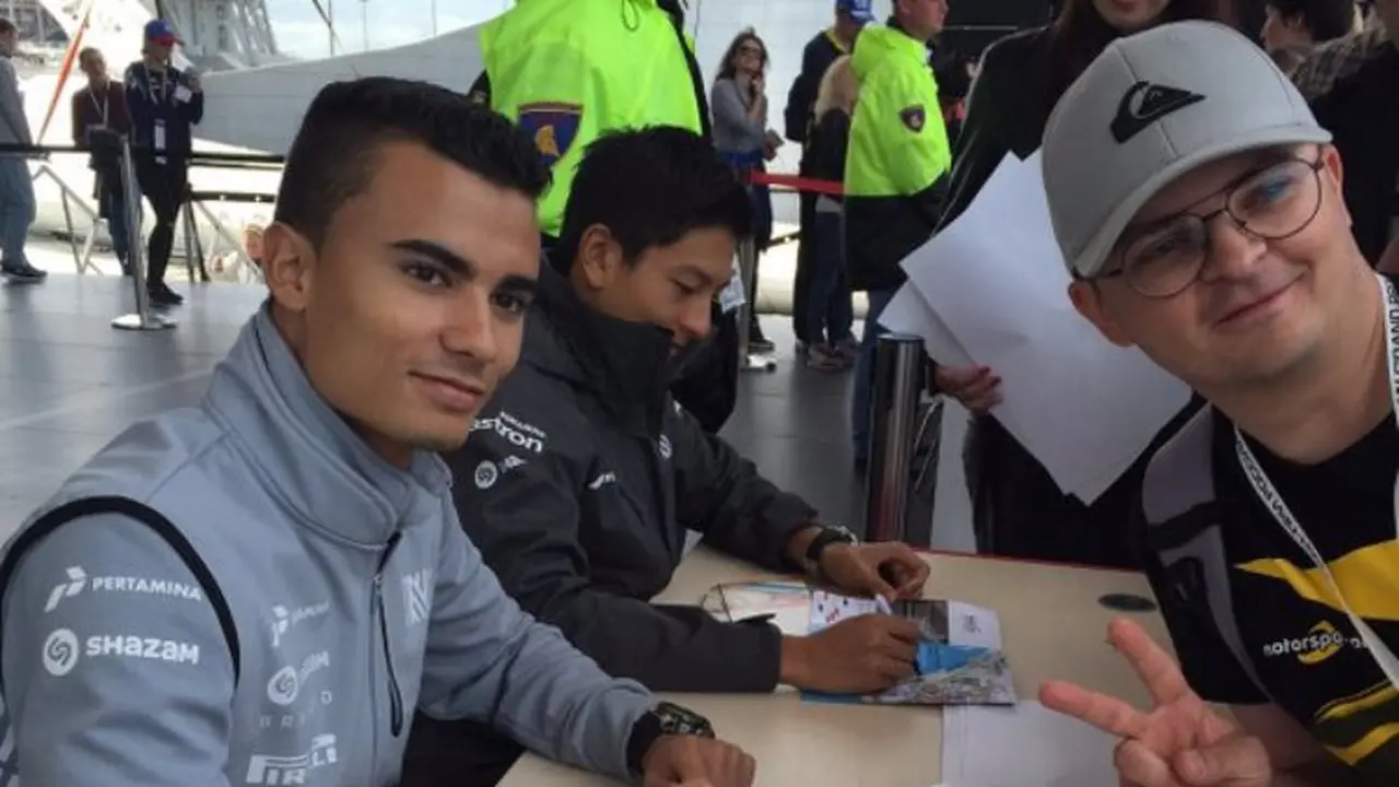 Pascal Wehrlein dan Rio Haryanto