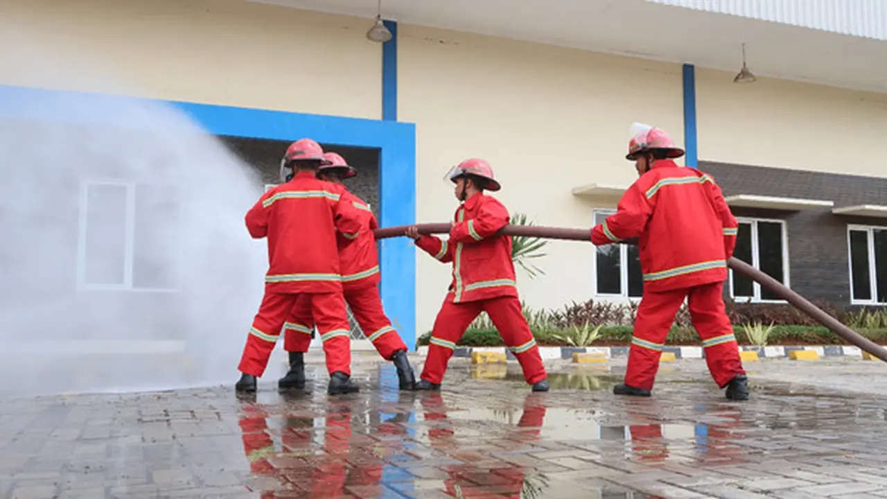 KIEC Gelar Simulasi Tanggap Darurat Gempa Bumi & Tsunami Drill Bersama Perusahaan di Kawasan Industri Krakatau