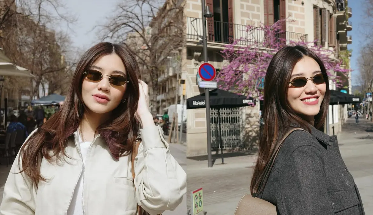 Jelang kelahiran putranya, Aaliyah Massaid menikmati babymoon ke Barcelona bersama sang suami [@aaliyah.massaid]