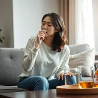 cara mengobati batuk gatal tenggorokan ©Ilustrasi dibuat AI