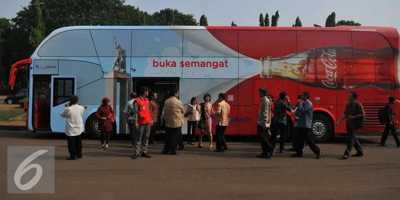 Ultah Ke-488, Jakarta Dapat Hadiah Bus Tingkat Wisata