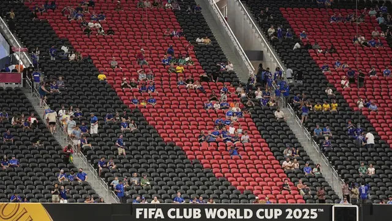 Foto: Sepinya Penonton di Laga Piala Dunia Antarklub antara Chelsea Vs LAFC