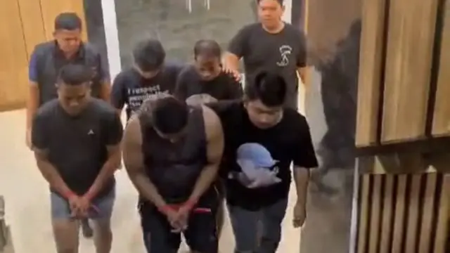 TIga pelaku penculikan kepala kantor cabang bank di Jaktim