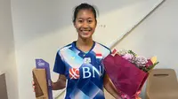 Tunggal putri Indonesia Putri Kusuma Wardani atau Putri KW menyabet gelar juara turnamen bulu tangkis Orleans Masters 2022. (foto: PBSI)