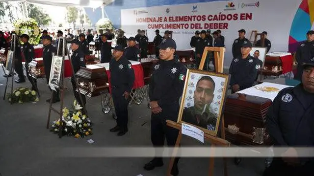 14 Polisi Korban Penembakan di Kawasan Kartel Narkoba.