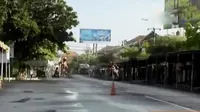 Penerbangan di Bandara Ngurah Rai Bali dihentikan pada Hari Raya Nyepi. (Liputan 6 SCTV) 