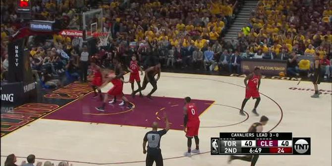 VIDEO : Cuplikan Pertandingan Semifinal NBA, Cavaliers 128 vs Raptors 93