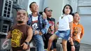 Ucok Baba membuat sebuah band bernama The Baba Band, bersama teman-temannya, Lolly (vokal), Dedi Kusmadi (Gitar), Roni Simanjuntak (drum) dan Gilik Edo Supriyadi (bass), Jakarta, Senin (31/8/2015). (Liputan6.com/Panji Diksana)