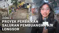 Proyek Perbaikan Saluran Pembuangan Air Longsor