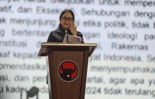 FOTO: Reaksi Puan Maharani Berkaca-kaca Saat Bacakan Hasil Rekomendasi Rakernas V PDIP