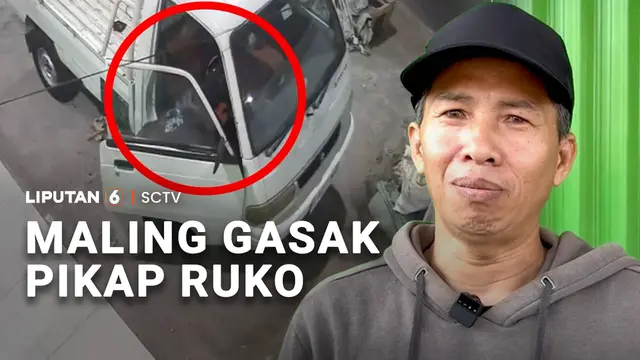 Maling Gasak Pikap Ruko