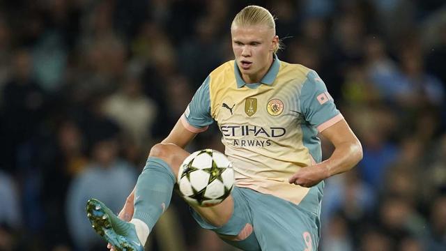 Foto: Erling Haaland Mati Kutu, Manchester City Kewalahan Hadapi Inter Milan di Liga Champions
