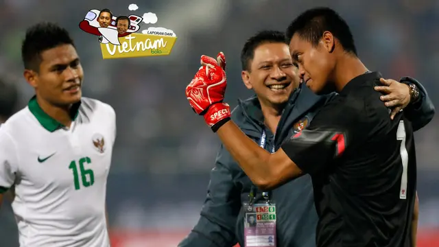 Vietnam vs Indonesia. (Bola.com/Peksi Cahyo)