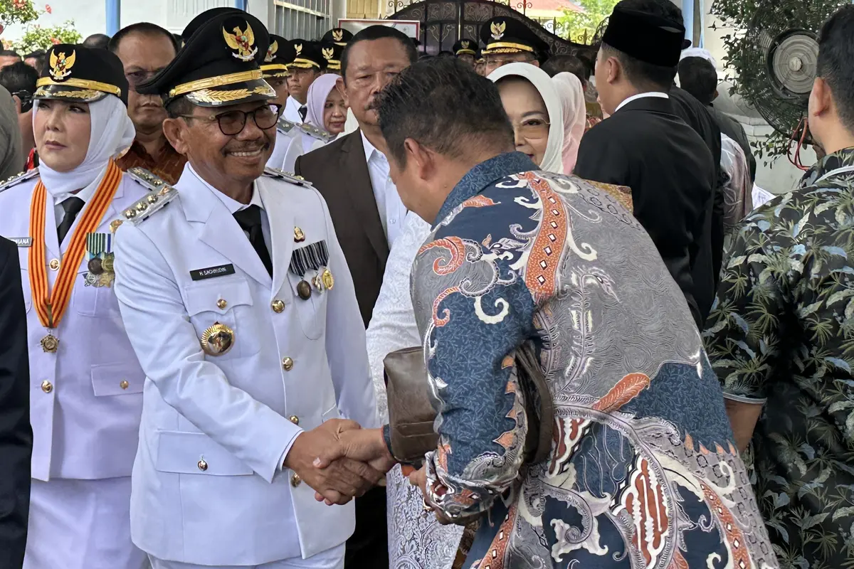 Sachrudin resmi dilantik menjadi Wali Kota Tangerang oleh Presiden Prabowo Subianto di Istana Negara, Jakarta