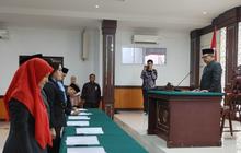 Ketua Pengadilan se-Sumbar Deklarasikan Janji Antikorupsi di Padang