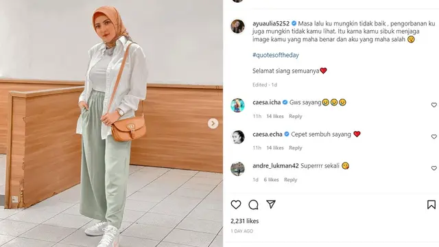 Unggahan Ayu Aulia. (Instagram/ ayuaulia5252)