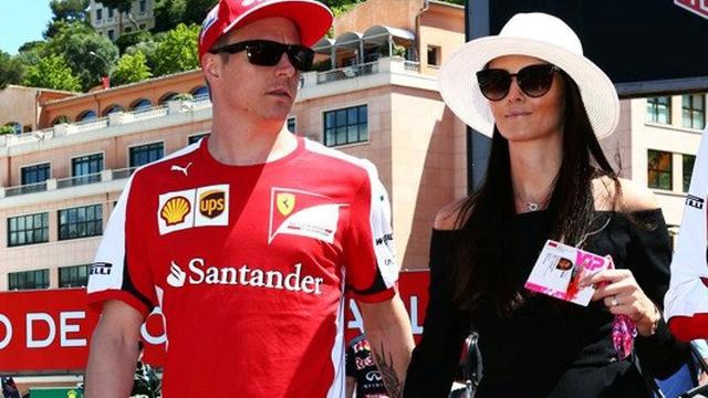 Kimi Raikkonen dan Minttu Virtanen