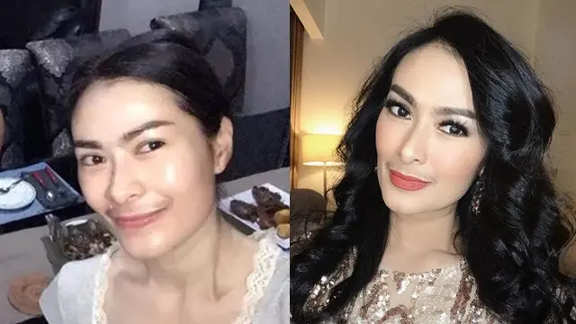 Beda 6 Penampilan Penyanyi Dangdut Tanpa Makeup, Cantik Natural