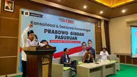 Kawan Gibran kembali melakukan deklarasi dukungan untuk Prabowo Gibran, kali ini di Kebon Pring, Kota Pasuruan, Selasa 30 Januari 2024. (Istimewa)
