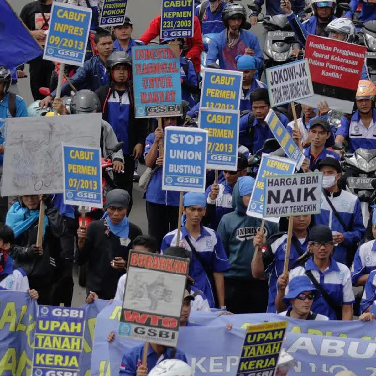 demo buruh
