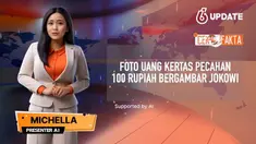 Beredar foto yang diklaim uang kertas pecahan Rp 100 bergambar Presiden ke-7 RI Jokowi. Benarkah?