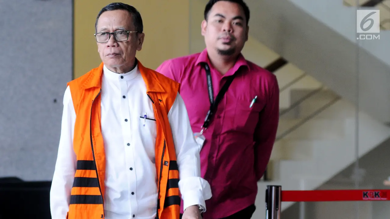 Amin Santoso Tandatangani Berkas Perpanjangan Penahan di KPK