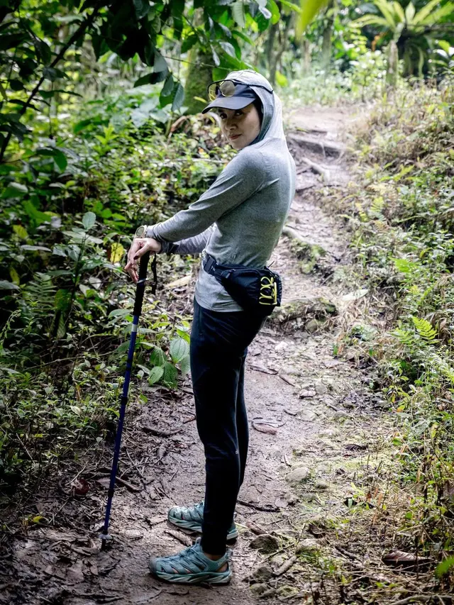 Olla Ramlan trekking (Instagram/ollaramlan)