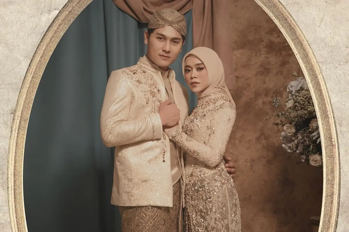 Rizky Billar dan Lesti Kejora.