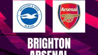 Nonton Live Streaming Brighton Vs Arsenal di Liga Inggris