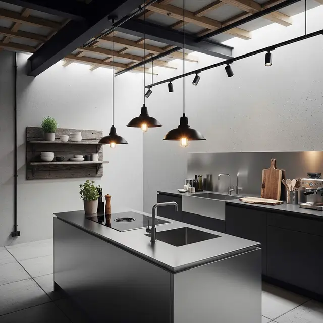 Dapur Kecil Sederhana Tapi Fotogenik untuk Konten Masak