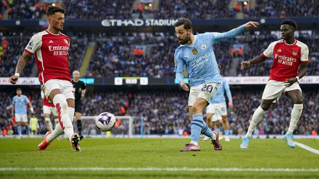 Foto: Erling Haaland Tak Berkutik, Man City Gagal Taklukkan Arsenal di Liga Inggris