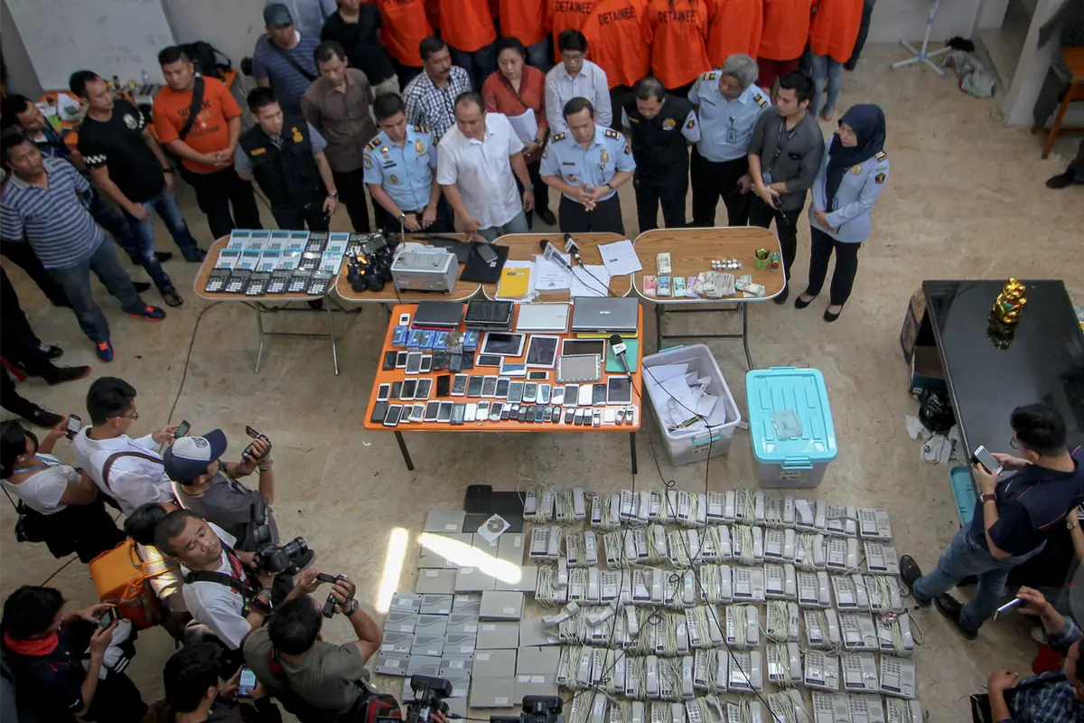 Komplotan Cyber Crime Asal Tiongkok Berhasil Diamankan Polisi