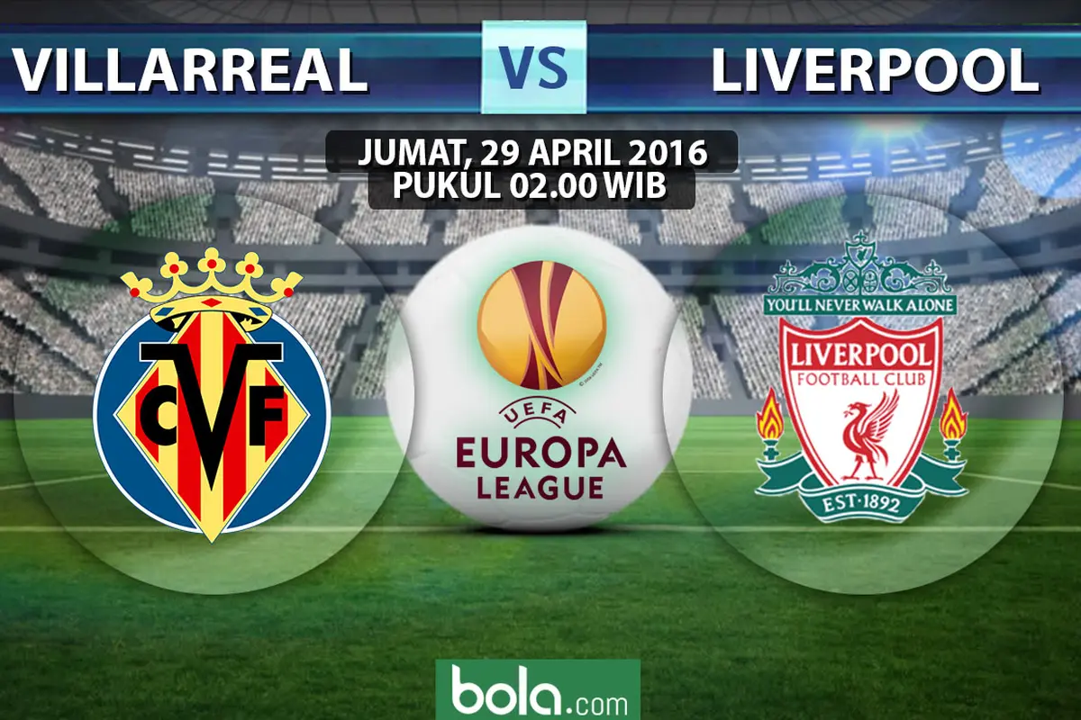 Ilustrasi Villarreal Vs Liverpool