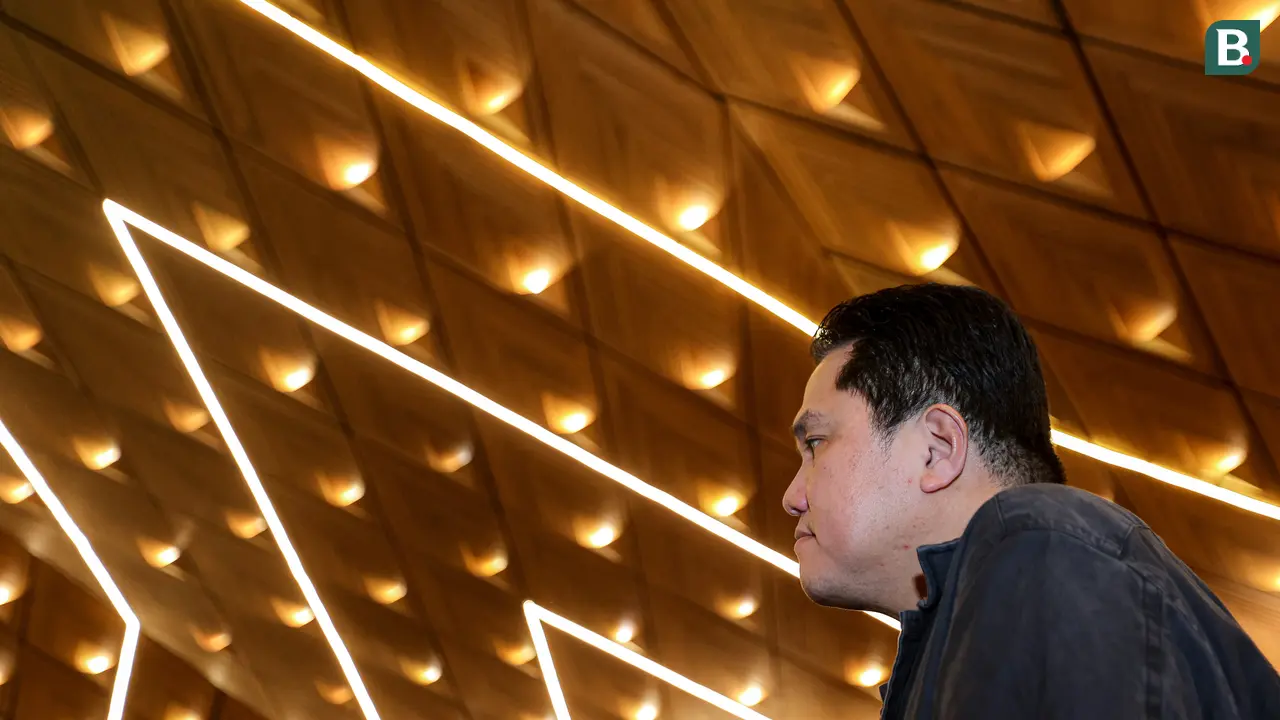 Foto: Ragam Ekspresi Ketua Umum PSSI Erick Thohir saat Nobar Timnas Indonesia Vs Irak di Piala Asia 2023