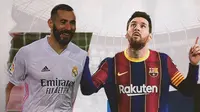 El Clasico: Real Madrid Vs Barcelona, Panggung Karim Benzema dan Lionel Messi