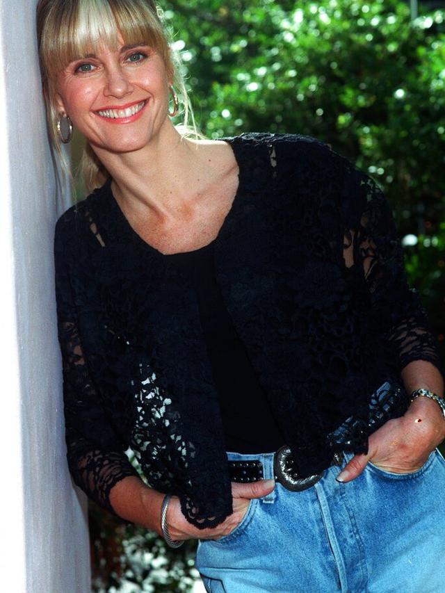 Olivia Newton-John pada 1990. (AP Photo/Julie Parkes, File)