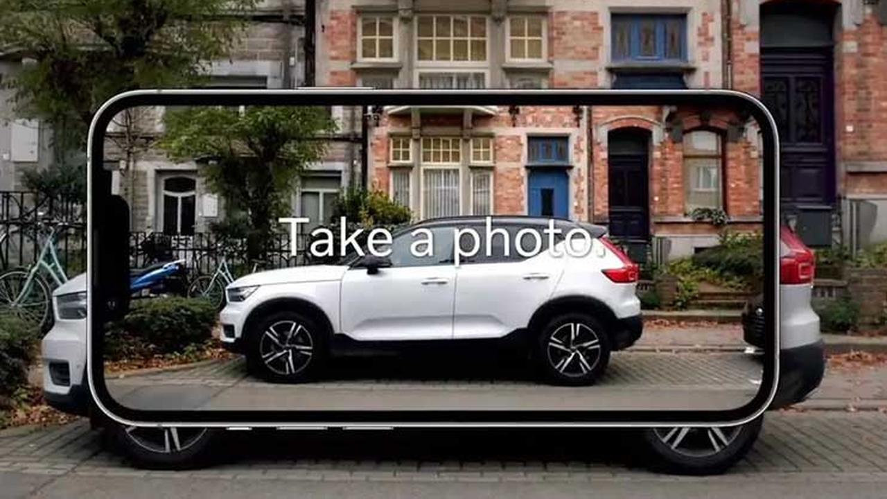 Aplikasi cerdas Volvo bisa mengetahui spesifikasi mobil hanya dengan memotret mobil (Carscoops)