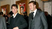 Tom Cruise dan David Beckham (Entertainment.ie)
