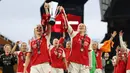 Gol Stina Blackstenius pada menit ke-116 menjadi penentu kemenangan Arsenal atas Chelsea. (Adrian DENNIS/AFP)