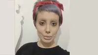 Wanita Ini Oplas 50 Kali agar Mirip Angelina Jolie, Sudah Mirip?