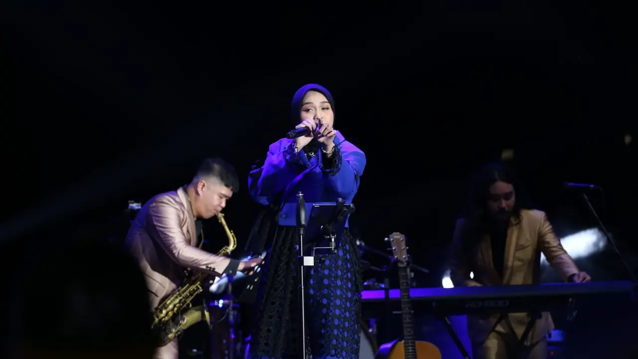 Salma Salsabil di Java Jazz 2024