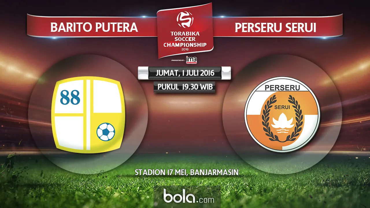 Barito Putera Vs Perseru Serui (Bola.com/Adreanus Titus)