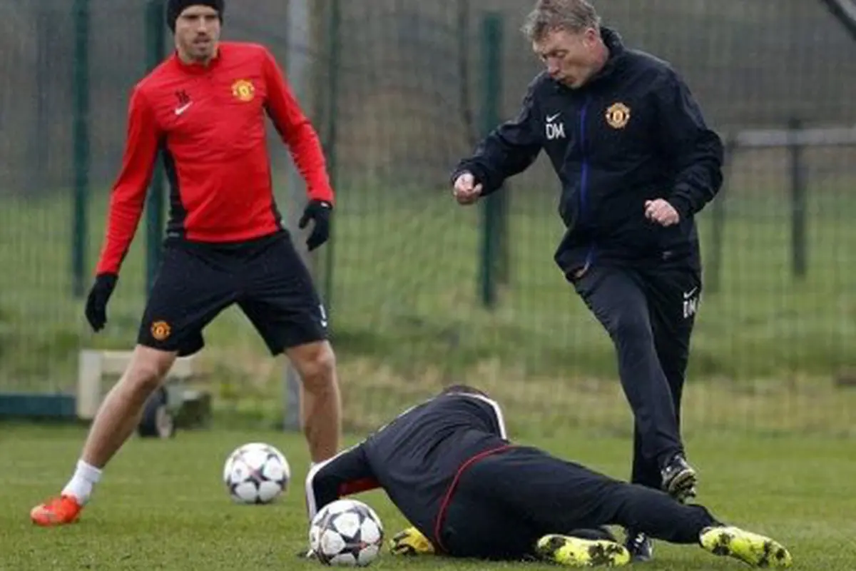 Moyes 'Tanpa Beban' Pimpin Latihan Jelang Lawan Olympiacos