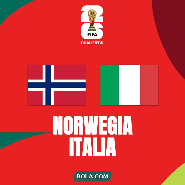 Kualifikasi Piala Dunia 2026 - Norwegia Vs Italia